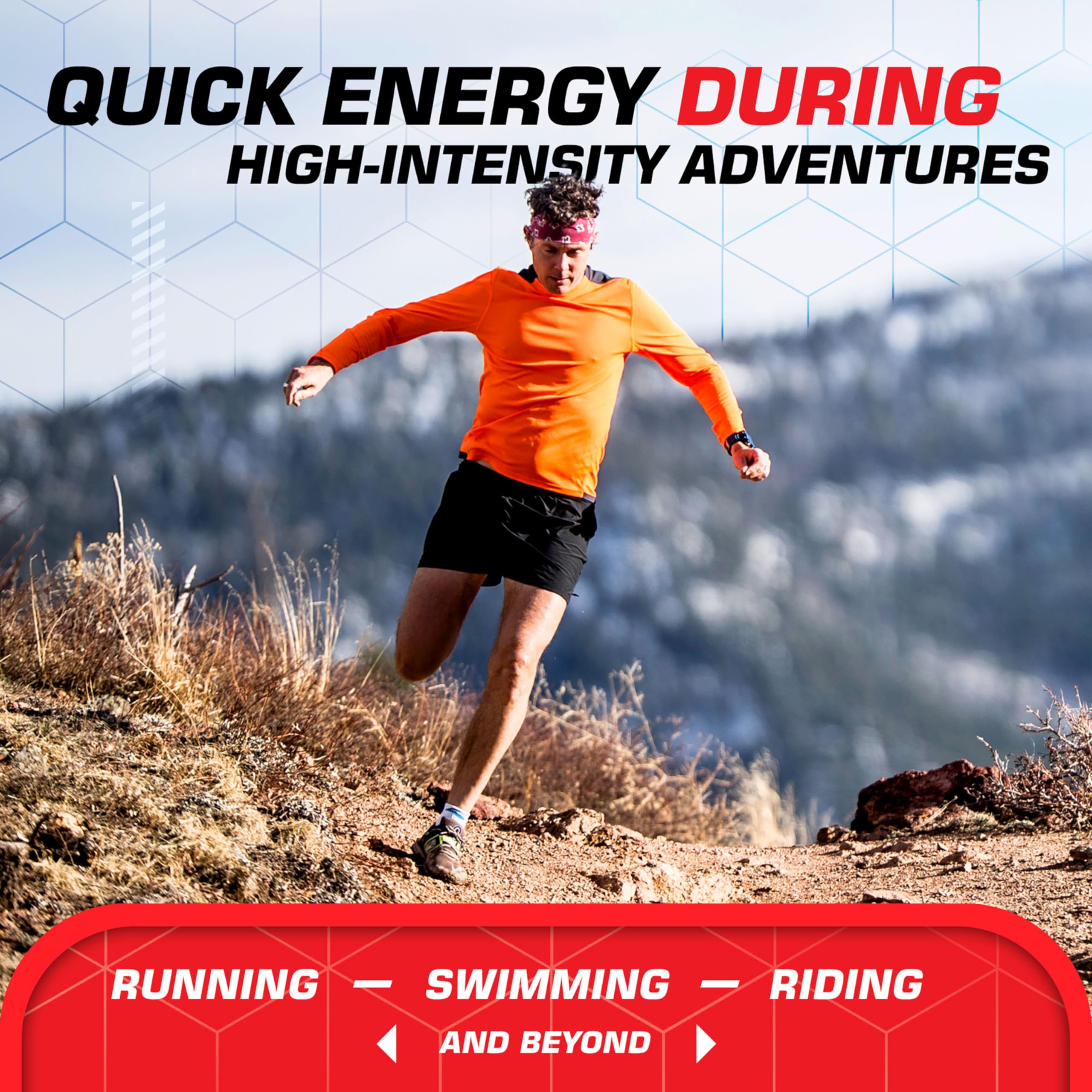 CLIF BLOKS - Mountain Berry Flavor - Energy Chews - Non-GMO - Plant Based - Fast Fuel for Cycling and Running - Quick Carbohydrates and Electrolytes - 2.12 oz. (18 Count) CLIF Bar buy supplements canada