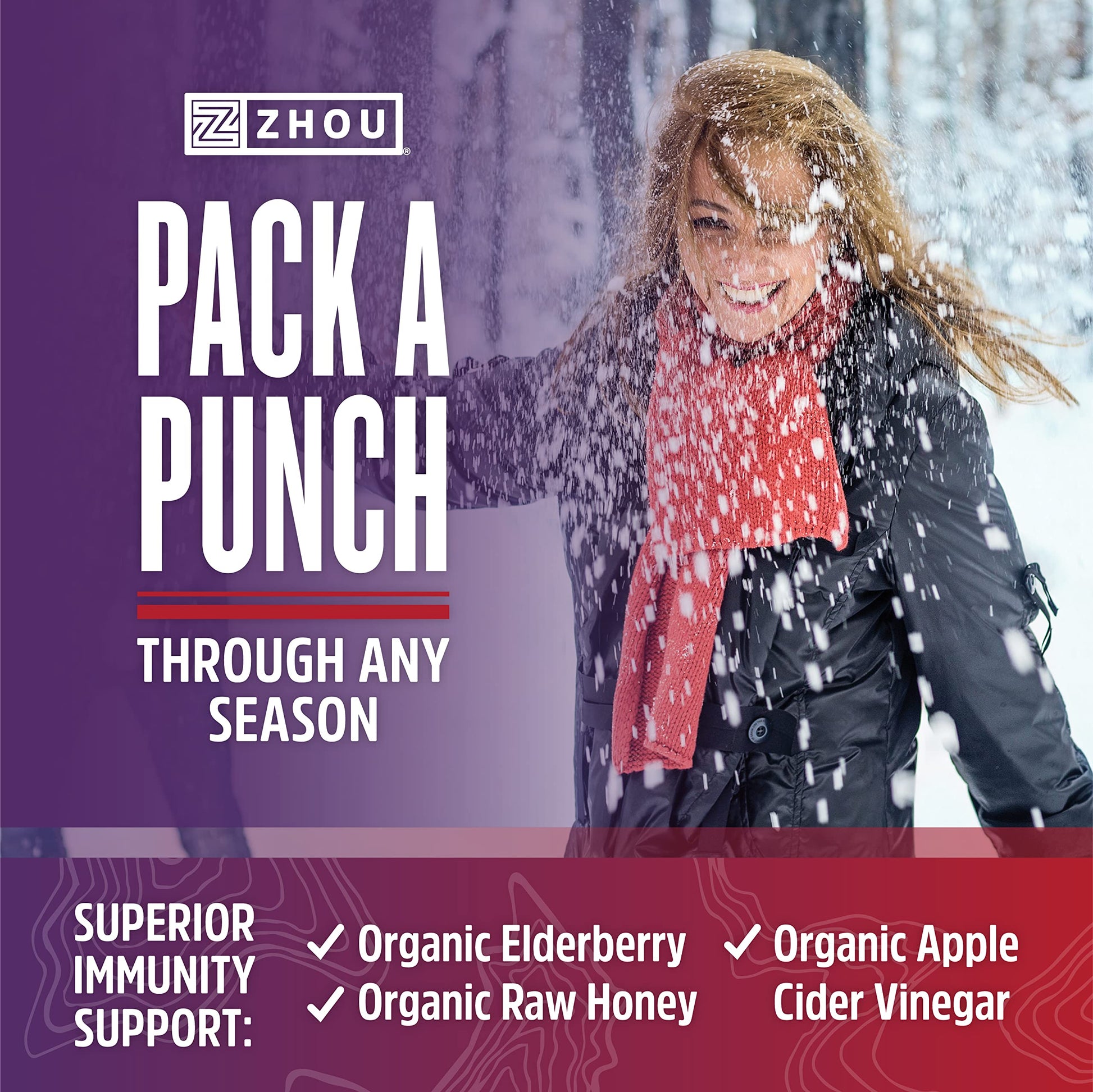 Zhou Nutrition Elderberry Syrup, Immune System Booster with Organic Elderberry Syrup Zhou Nutrition buy supplements canada