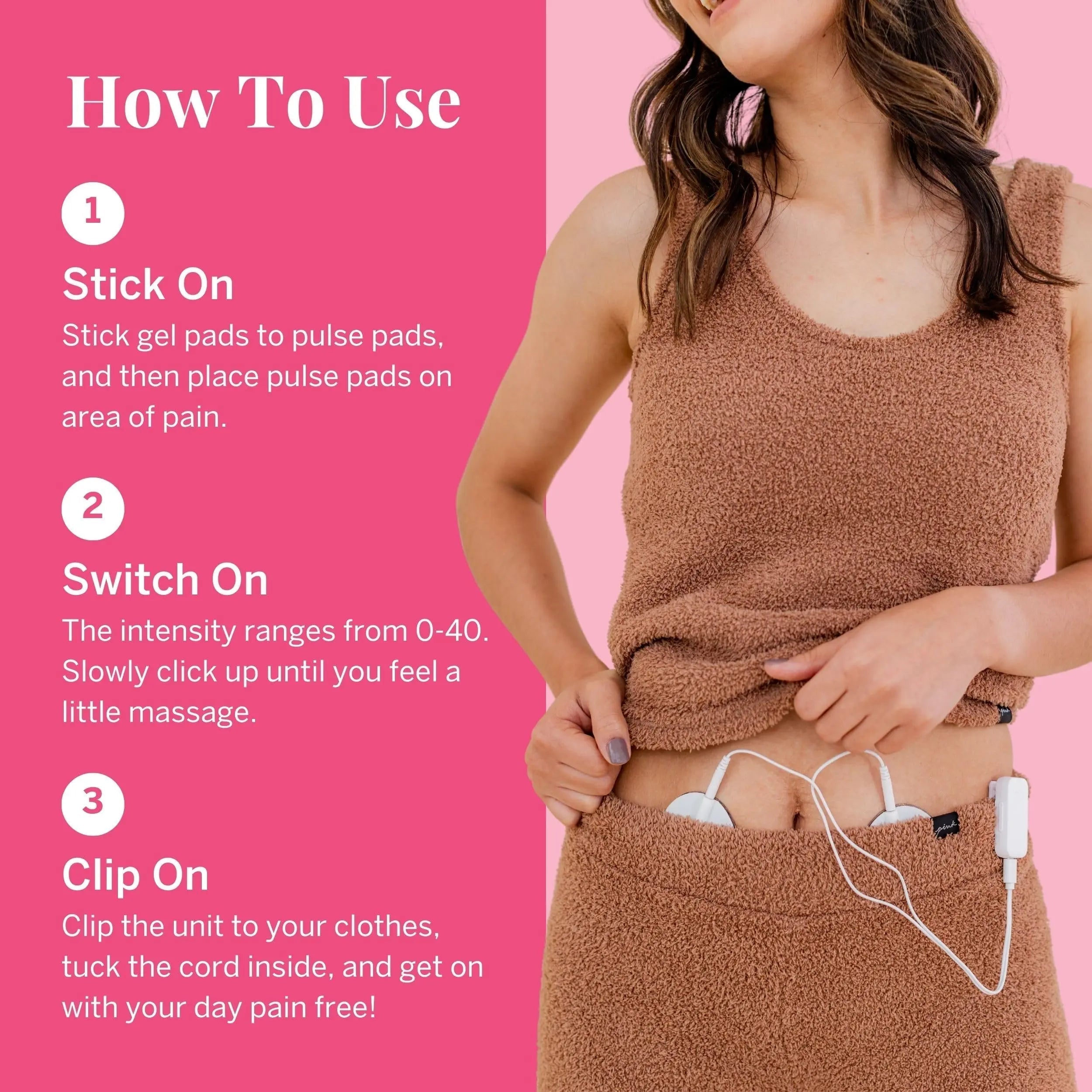 Pixie Period Pain Relief Device - Best PMS Relief Simulator with TENS Technology - Thinnest Wearable Tens Unit - Unnoticeable Under Clothes - Menstrual Cramp Comfort for Feminine Care Pixie Cup buy supplements canada