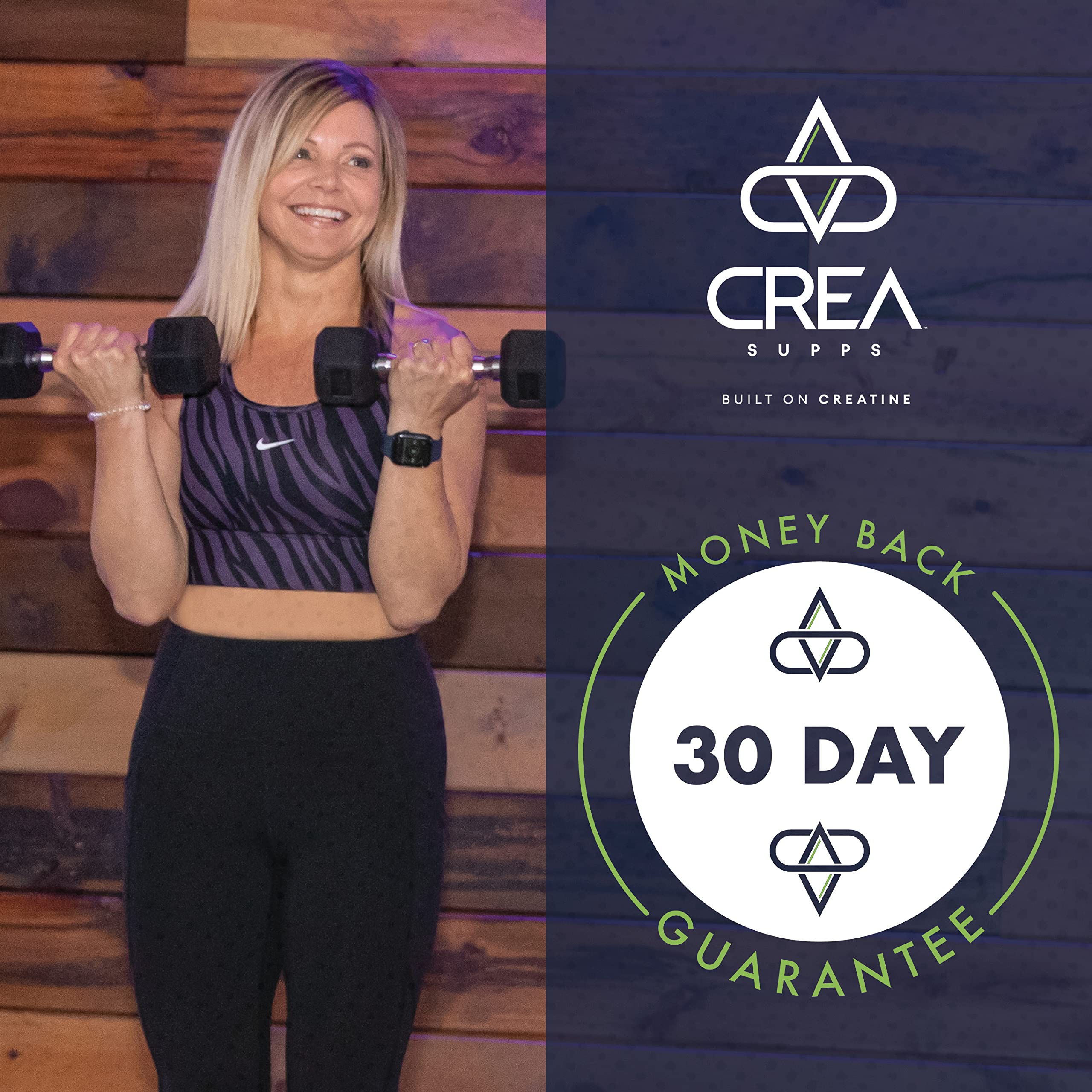 CREA SUPPS Premium Creapure Creatine Monohydrate Powder | Pure, Vegan, Keto CREA SUPPS buy supplements canada