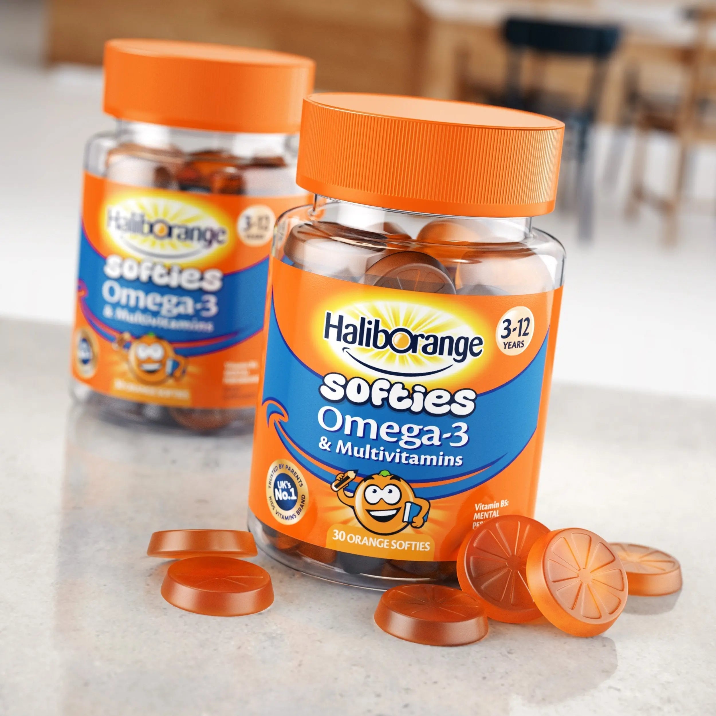 Haliborange Kids Vitamins Omega-3 and Multivitamin Orange Softies 30s Haliborange buy supplements canada