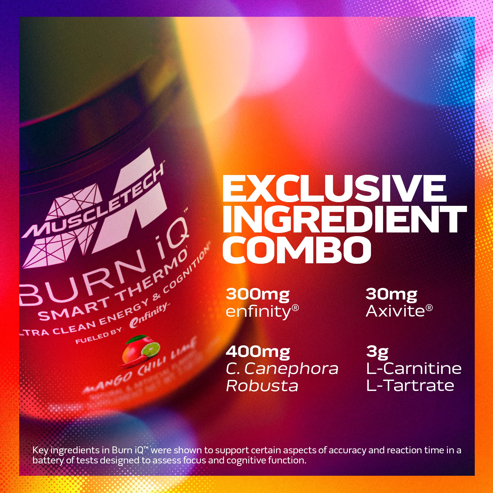 MuscleTech Burn IQ Smart Thermo Supplement Fueled with Paraxanthine Enhanced Energy MuscleTech buy supplements canada