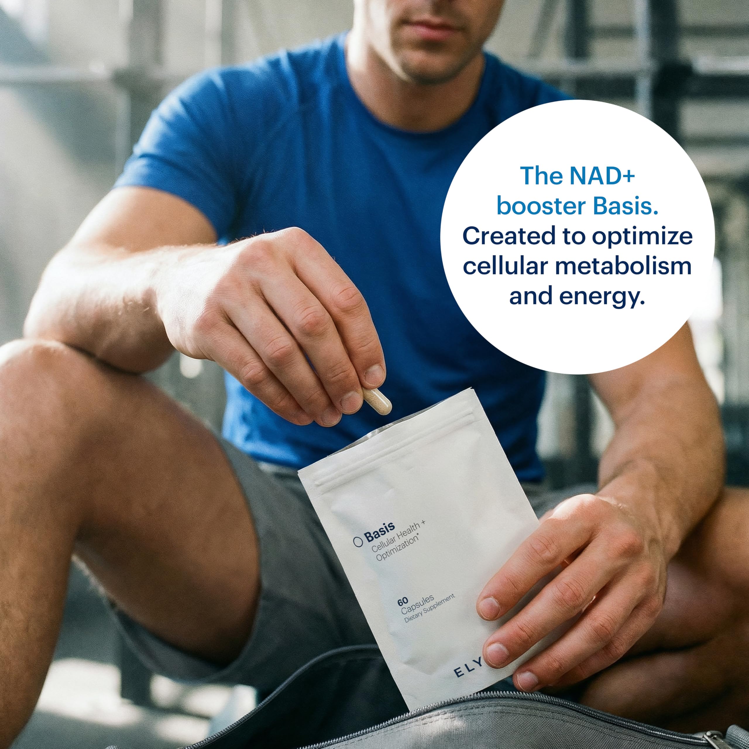 ELYSIUM Basis NAD Plus Supplement 30 Servings - with Nicotinamide Riboside 250mg and Pterostilbene 50mg - Healthy Aging Supplement & Cellular Energy ELYSIUM buy supplements canada