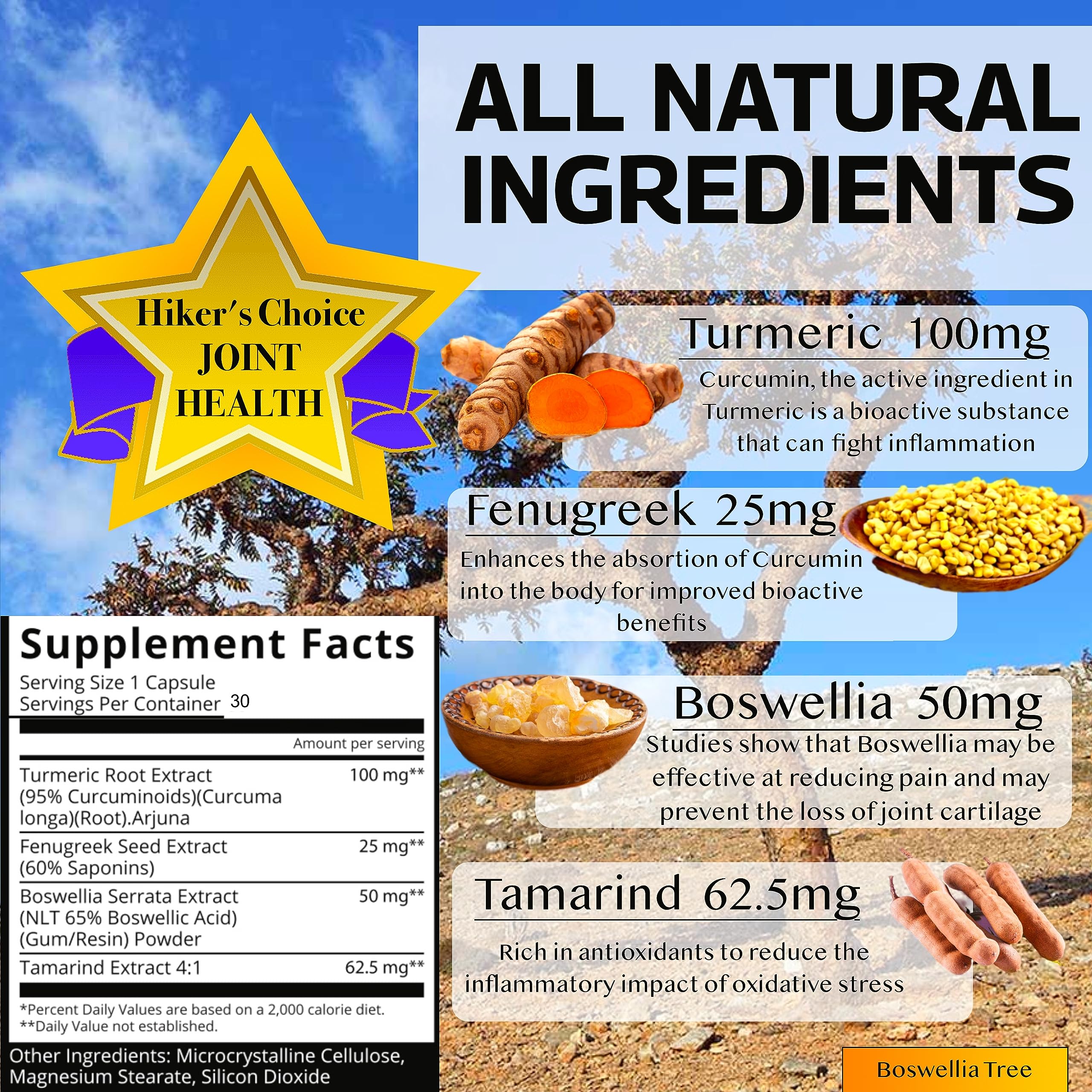 Native Source Joint Support Supplement - Turmeric - Tamarind - Boswellia - Fenugreek Native Source buy supplements canada