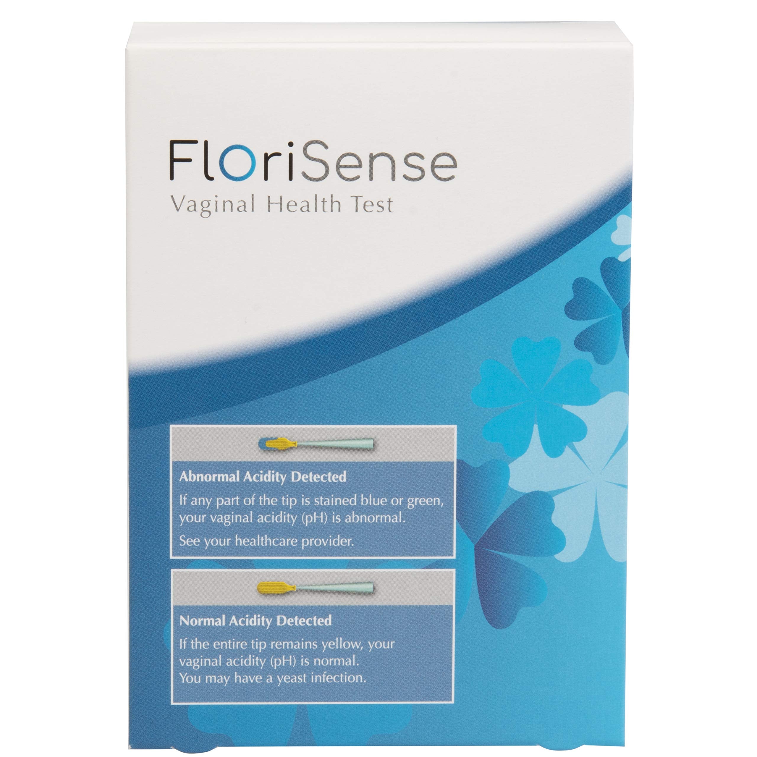 FloriSense Vaginal Health pH Test Kit - OTC Vaginal Acidity Test - Bacterial Vaginosis and Yeast Infections - 2 Swabs, Detect Feminine Imbalance - Before You Treat, Easy to Read Results in Seconds FloriSense buy supplements canada