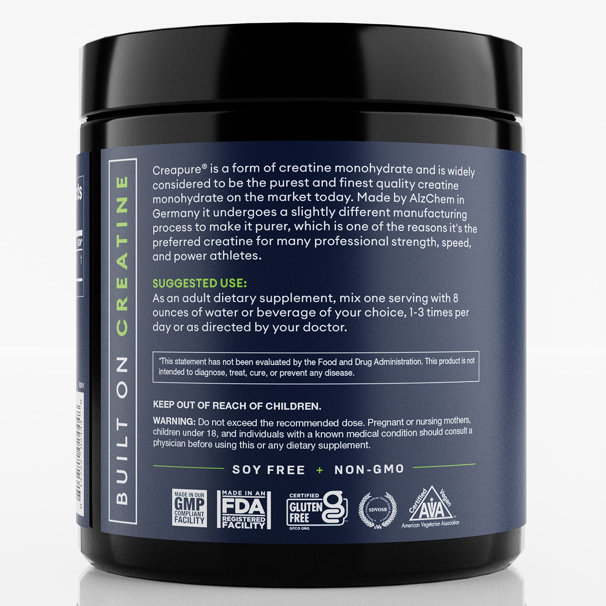 CREA SUPPS Premium Creapure Creatine Monohydrate Powder | Pure, Vegan, Keto CREA SUPPS buy supplements canada