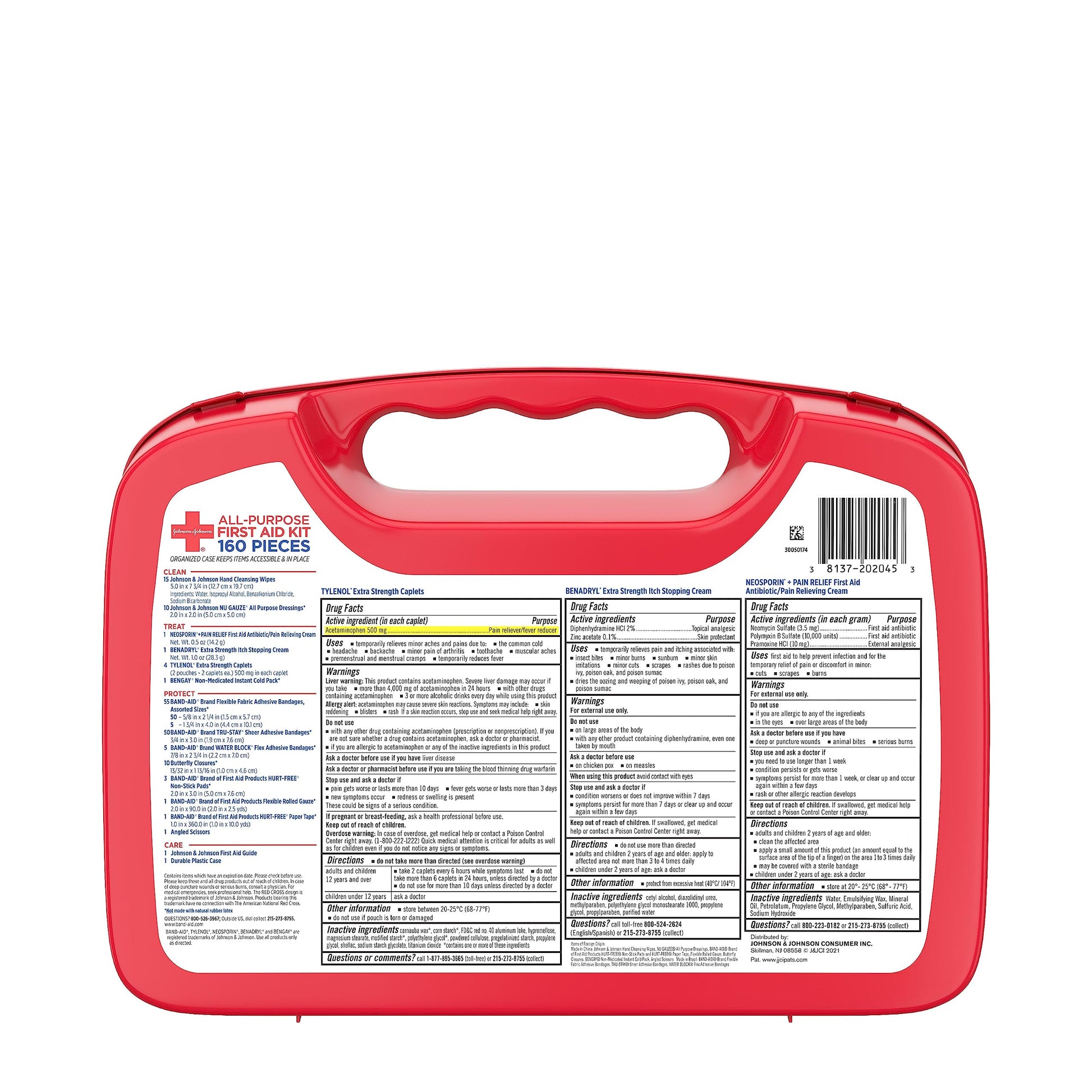 Johnson & Johnson All-Purpose Portable Compact First Aid Kit for Minor Cut Johnson & Johnson buy supplements canada