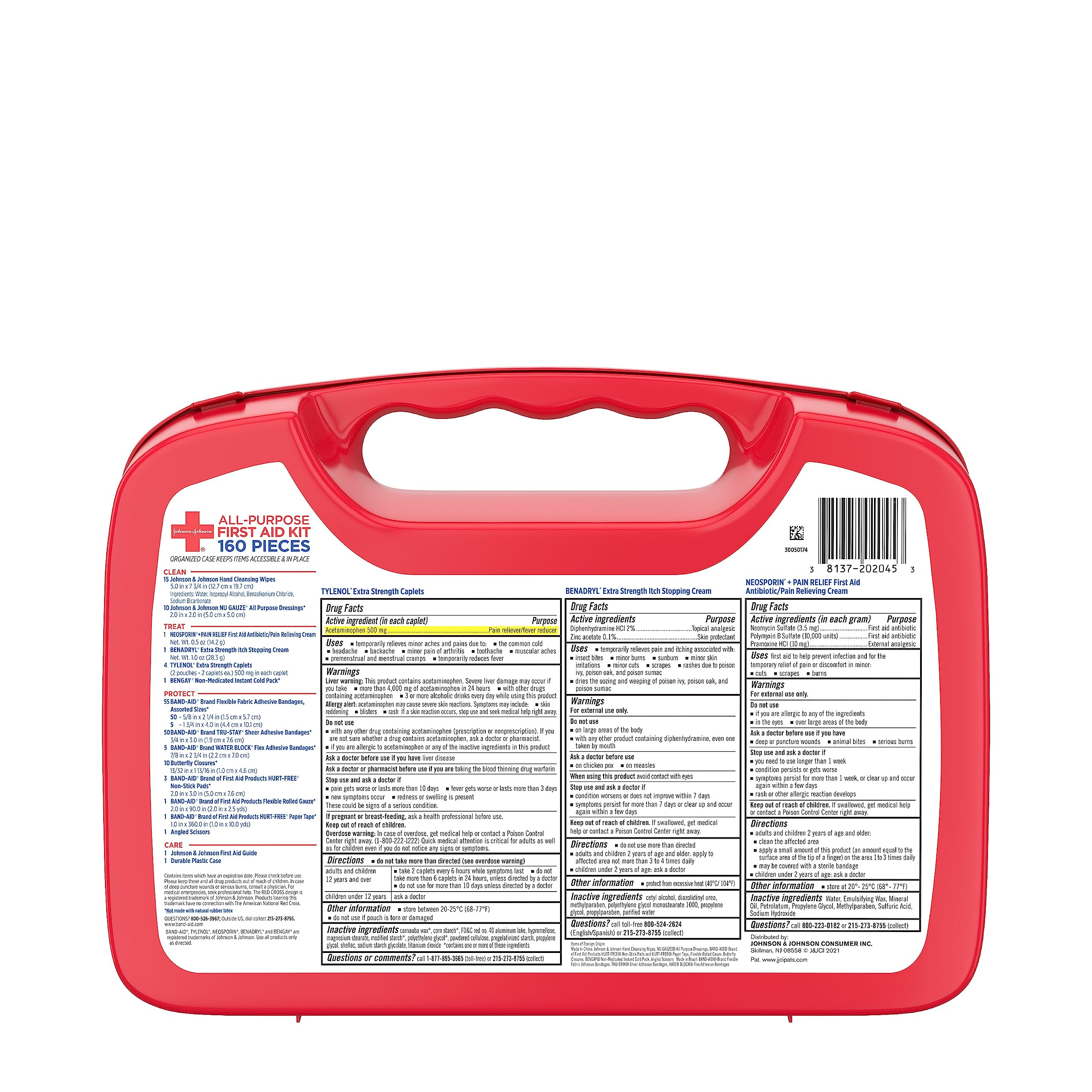Johnson & Johnson All-Purpose Portable Compact First Aid Kit for Minor Cut Johnson & Johnson buy supplements canada