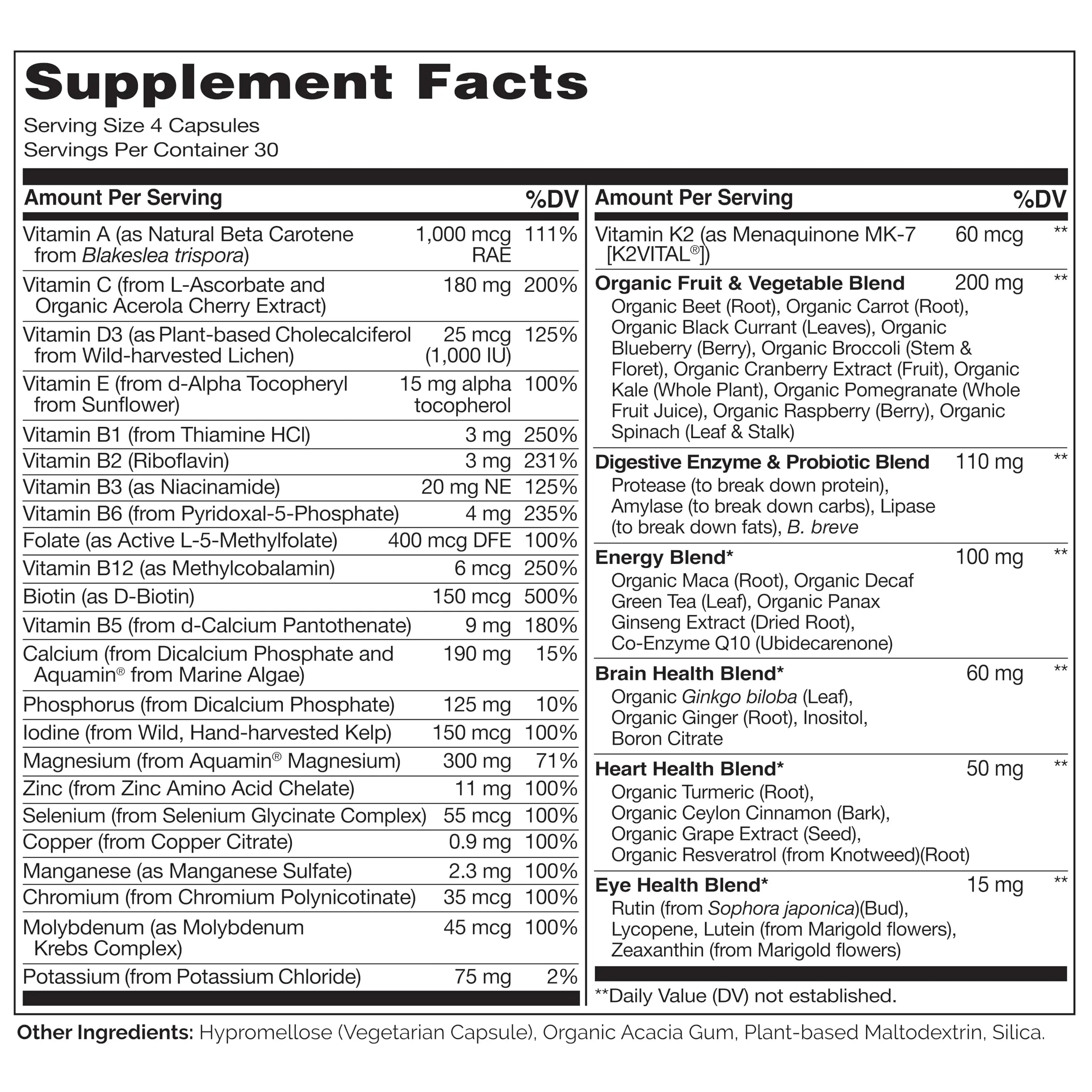 NATURELO Whole Food Multivitamin for Women - 120 Capsules and Whole Food Multivitamin for Men - 120 Capsules Bundle NATURELO buy supplements canada
