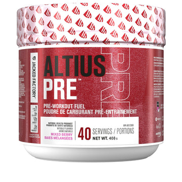 ALTIUS Pre-Workout Supplement - Naturally Sweetened - Clinically Dosed Powerhouse Jacked Factory buy supplements canada