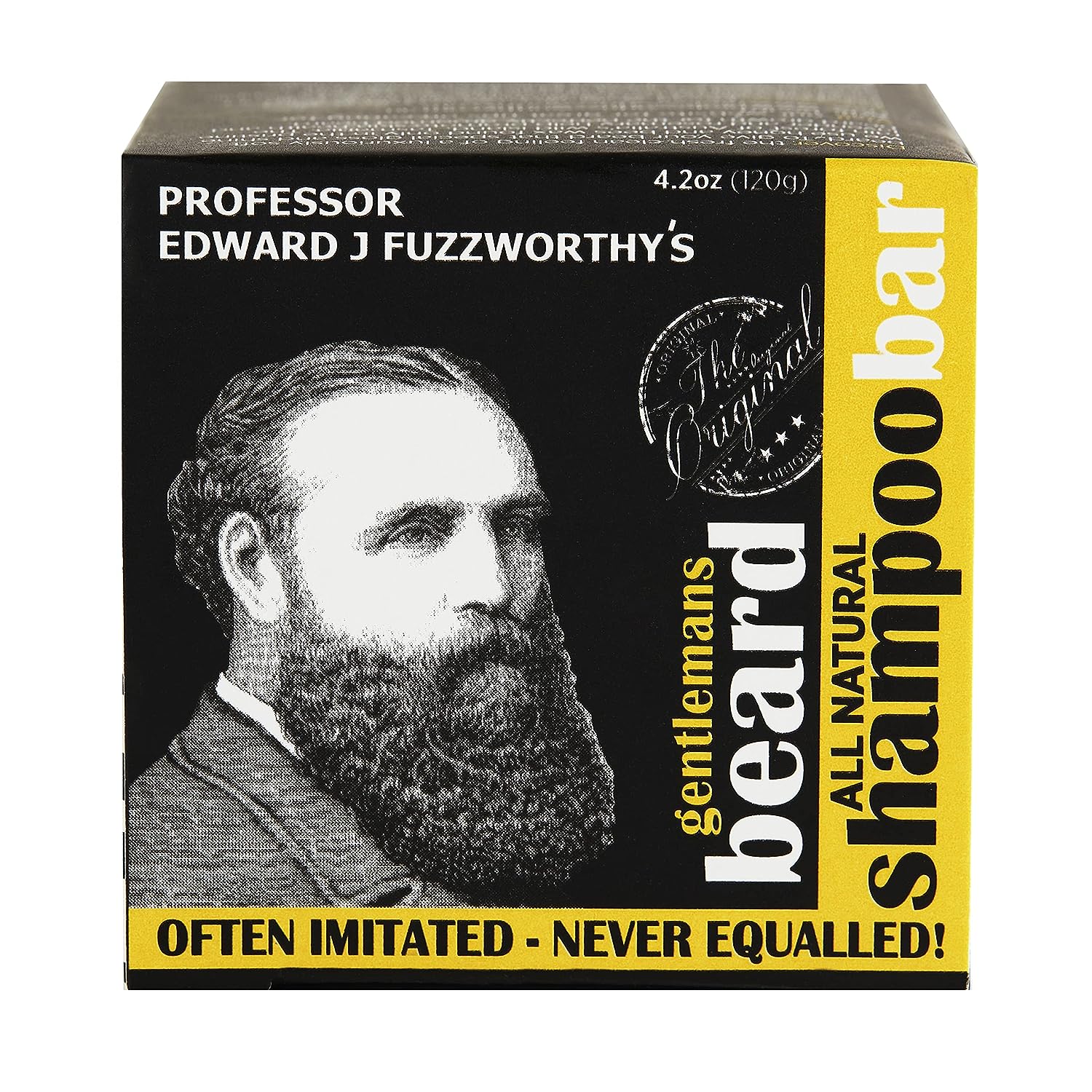 Professor Fuzzworthy's Beard SHAMPOO with All Natural Oils 120gr PROFESSOR EDWARD J FUZZWORTHY'S buy supplements canada