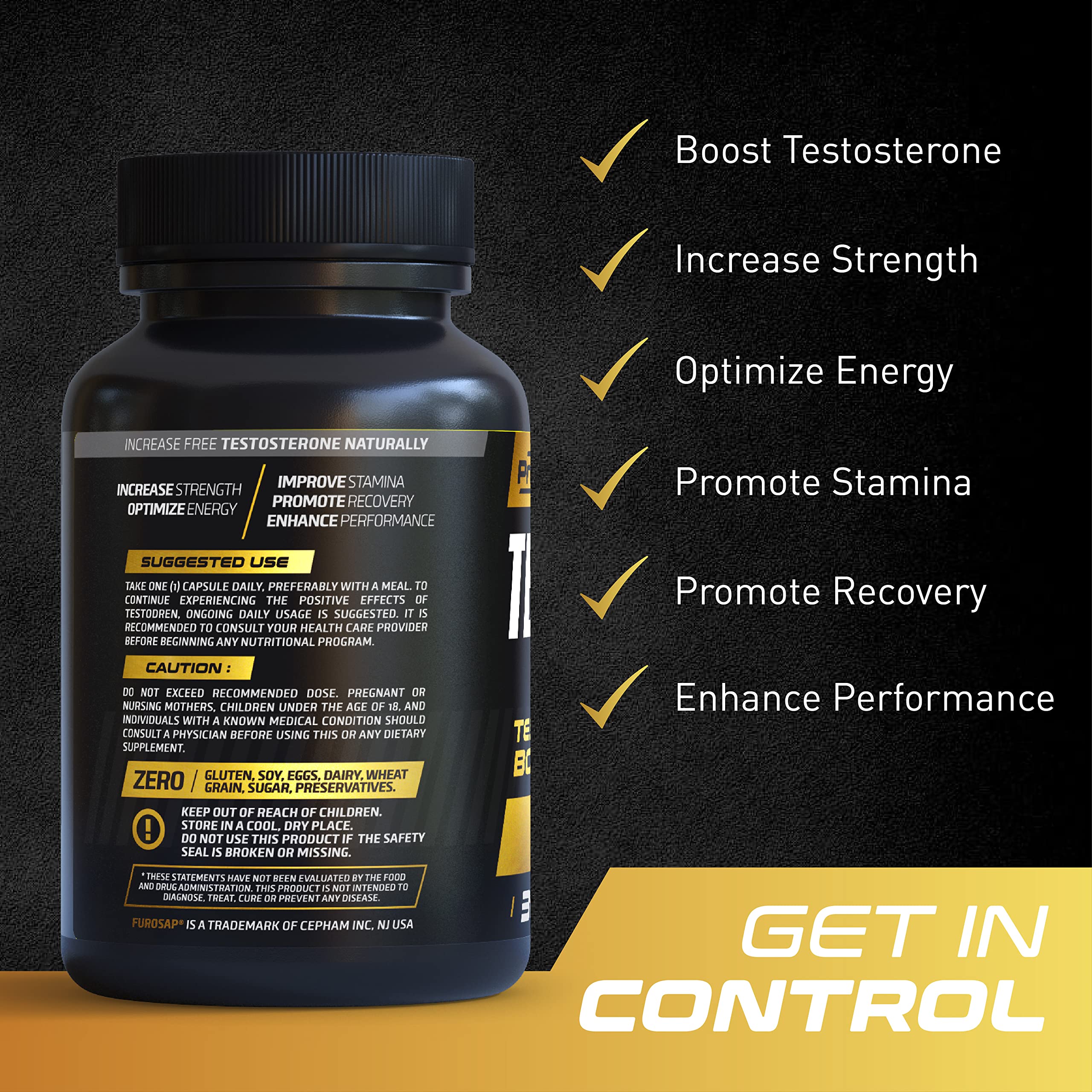 PrimeGENIX Testodren Advanced Testosterone Booster for Men | Natural Stamina, Endurance, Energy & Strength Enhancing Supplement | Lean Muscle Builder | Sports Nutrition Testosterone Booster PrimeGENIX buy supplements canada