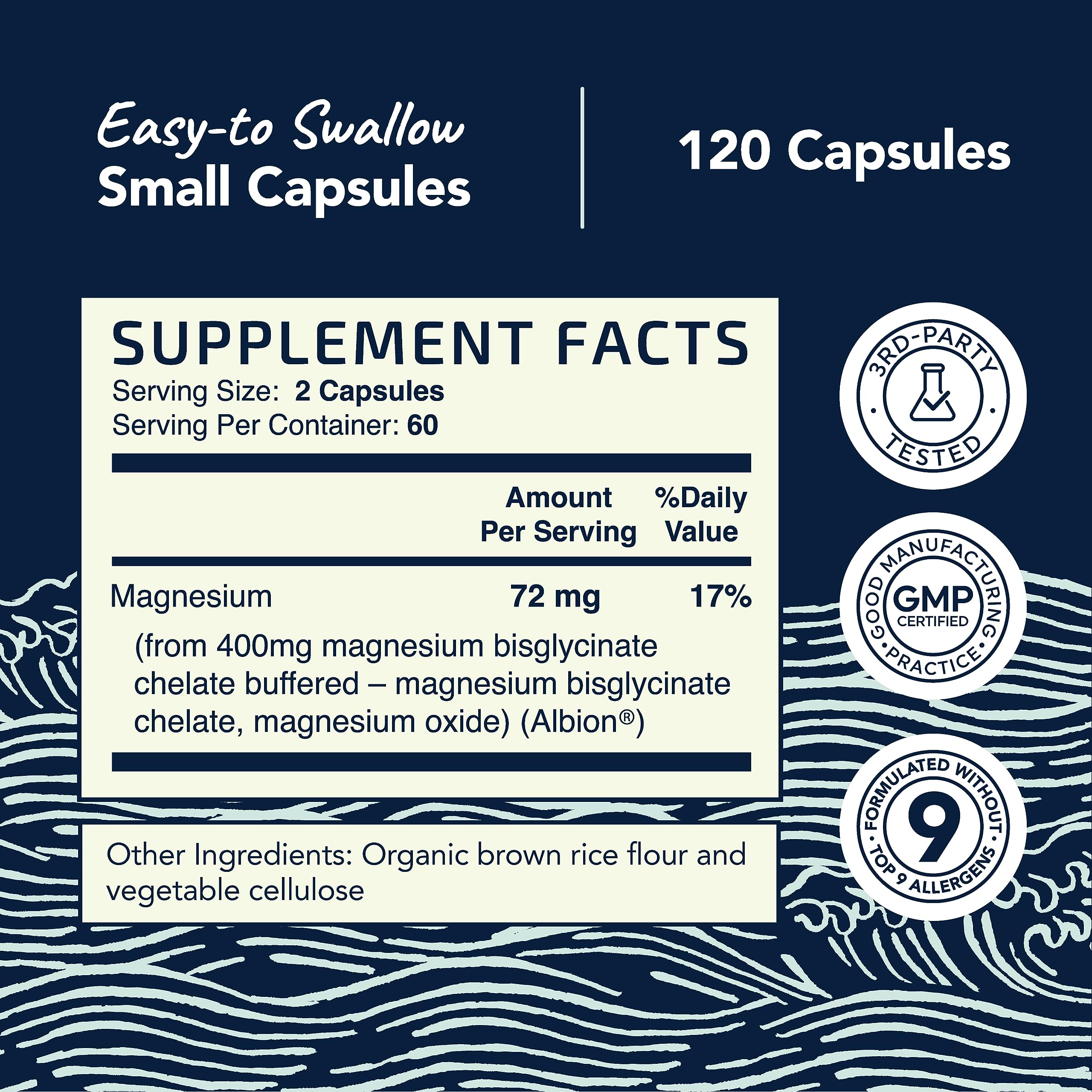 Magnesium Glycinate 400mg | Chelated Bisglycinate for Muscle Relaxation, Bones Nobi Nutrition buy supplements canada