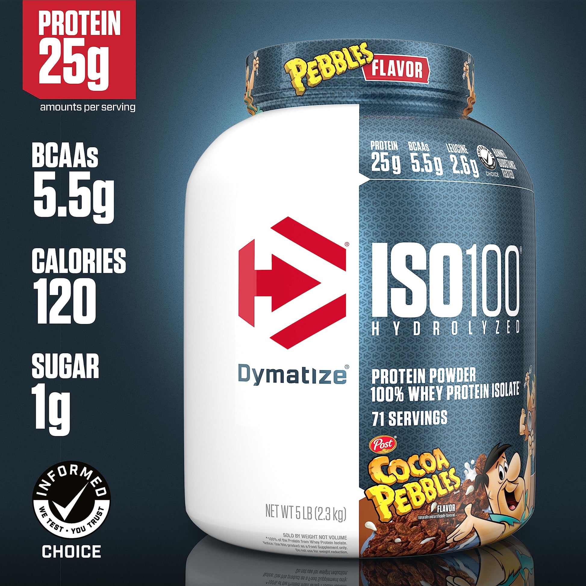 Dymatize ISO100 Hydrolyzed Protein Powder, 100% Whey Isolate, 25g of Protein, 5.5g Dymatize buy supplements canada