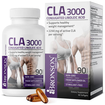 Bronson CLA 3000 Extra High Potency Supports Healthy Weight Managem Bronson buy supplements canada
