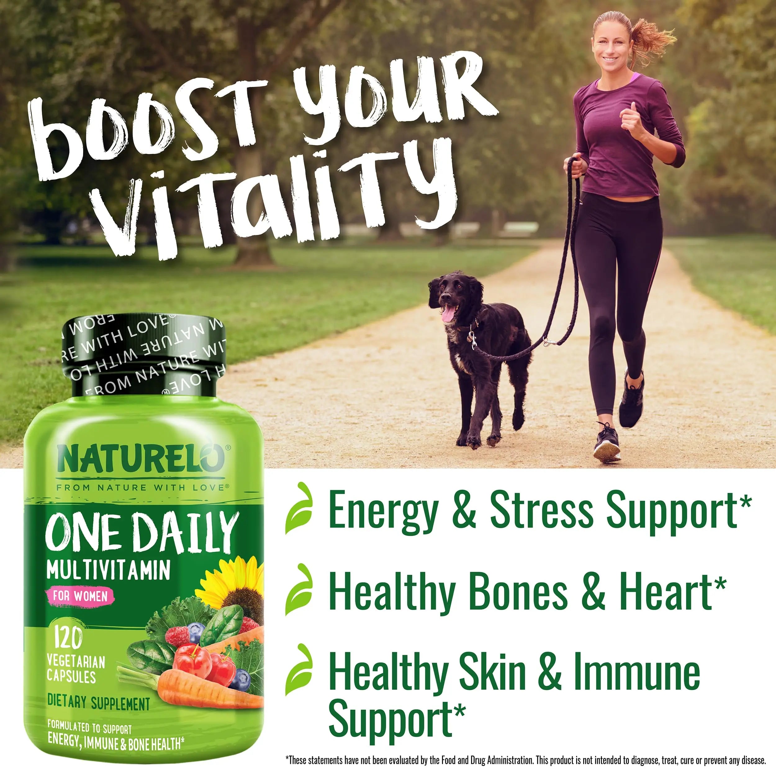 NATURELO One Daily Multivitamin for Men, 120 Vegetarian Capsules One Daily Multivitamin for Women NATURELO buy supplements canada