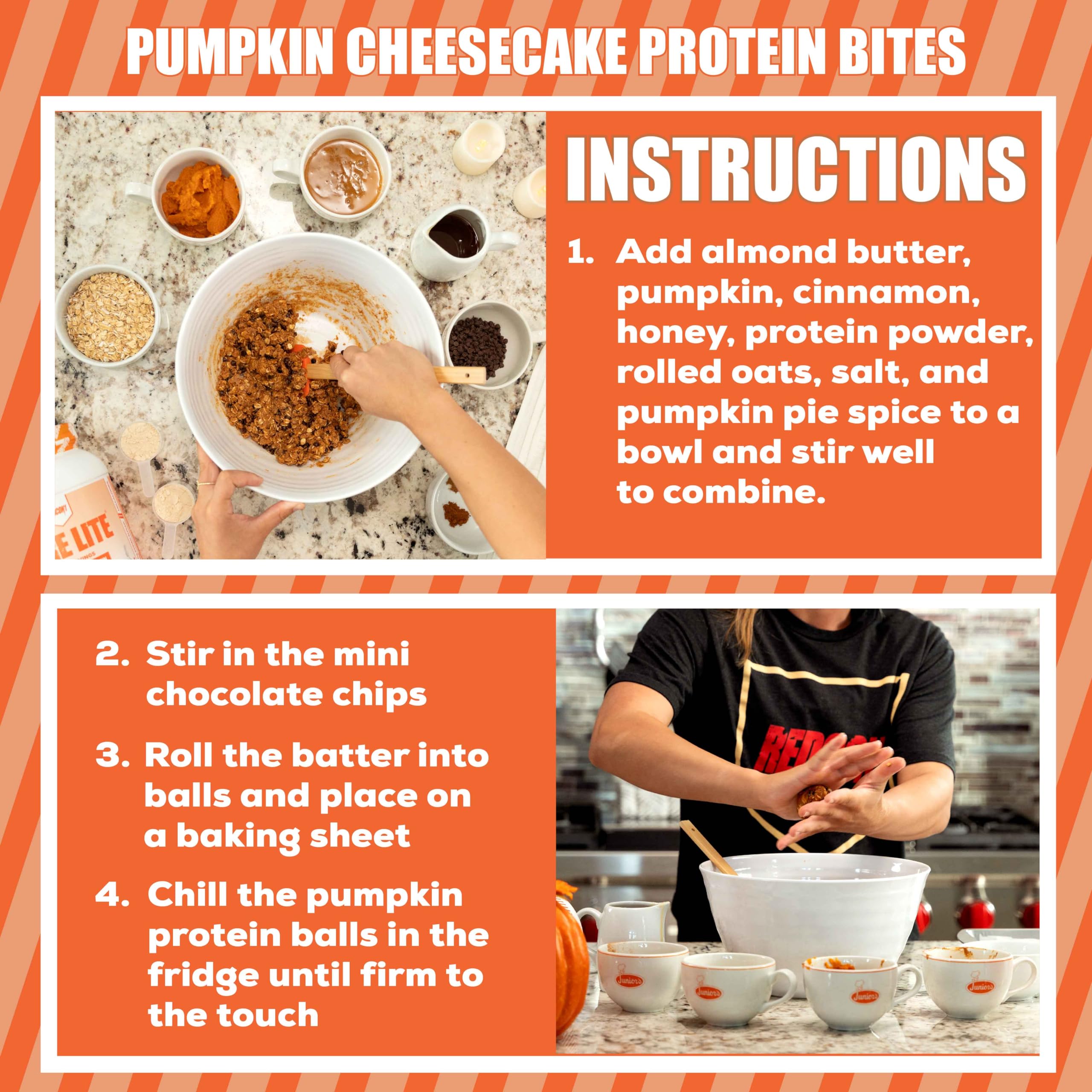 REDCON1 MRE Lite Whole Food Protein Powder, Juniors, Pumpkin Cheesecake - Low Carb REDCON1 buy supplements canada