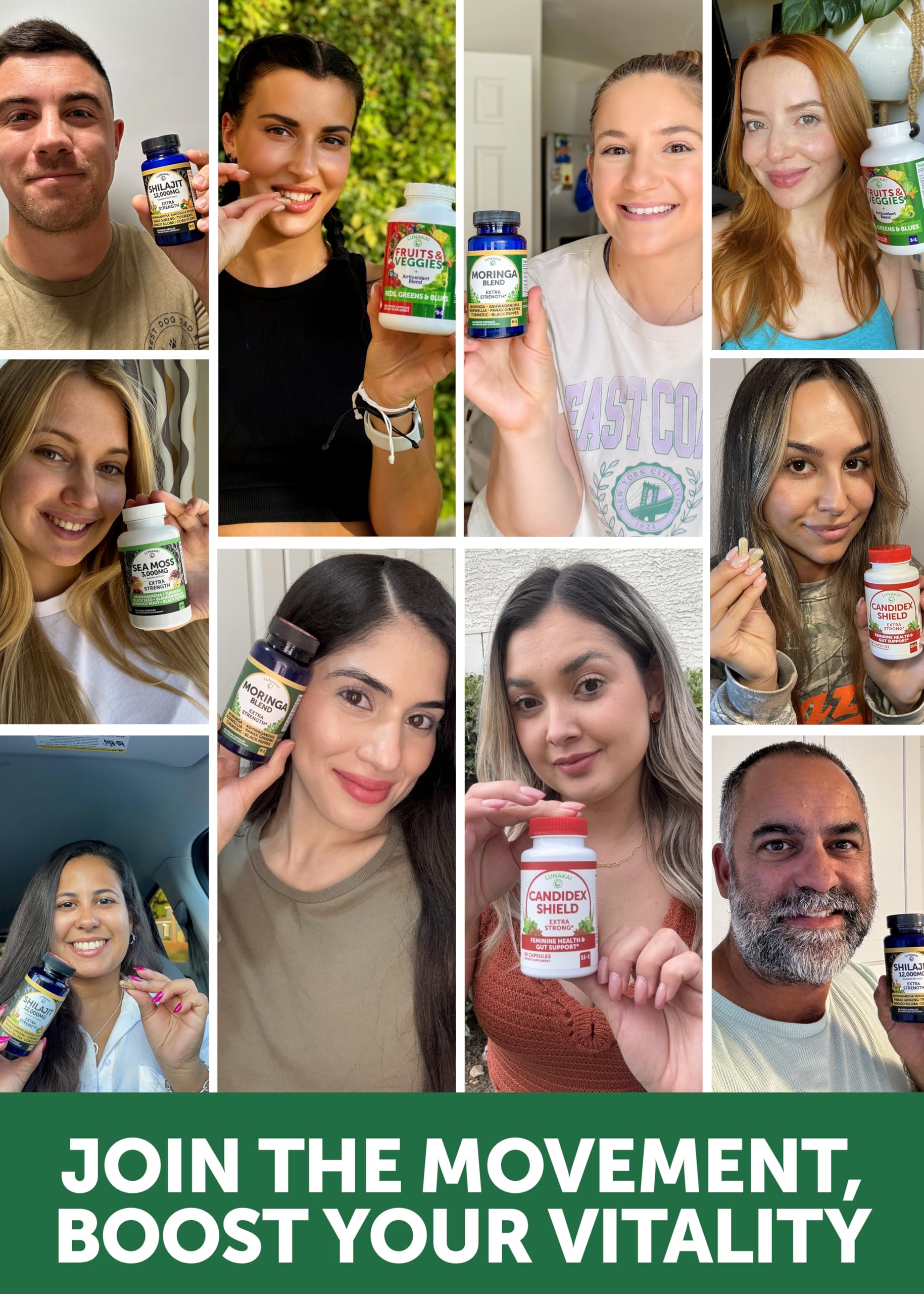 Lunakai USA Made Pure Moringa Capsules – Advanced Moringa Leaf Extract Supplement with Ashwagandha, Boswellia Lunakai buy supplements canada