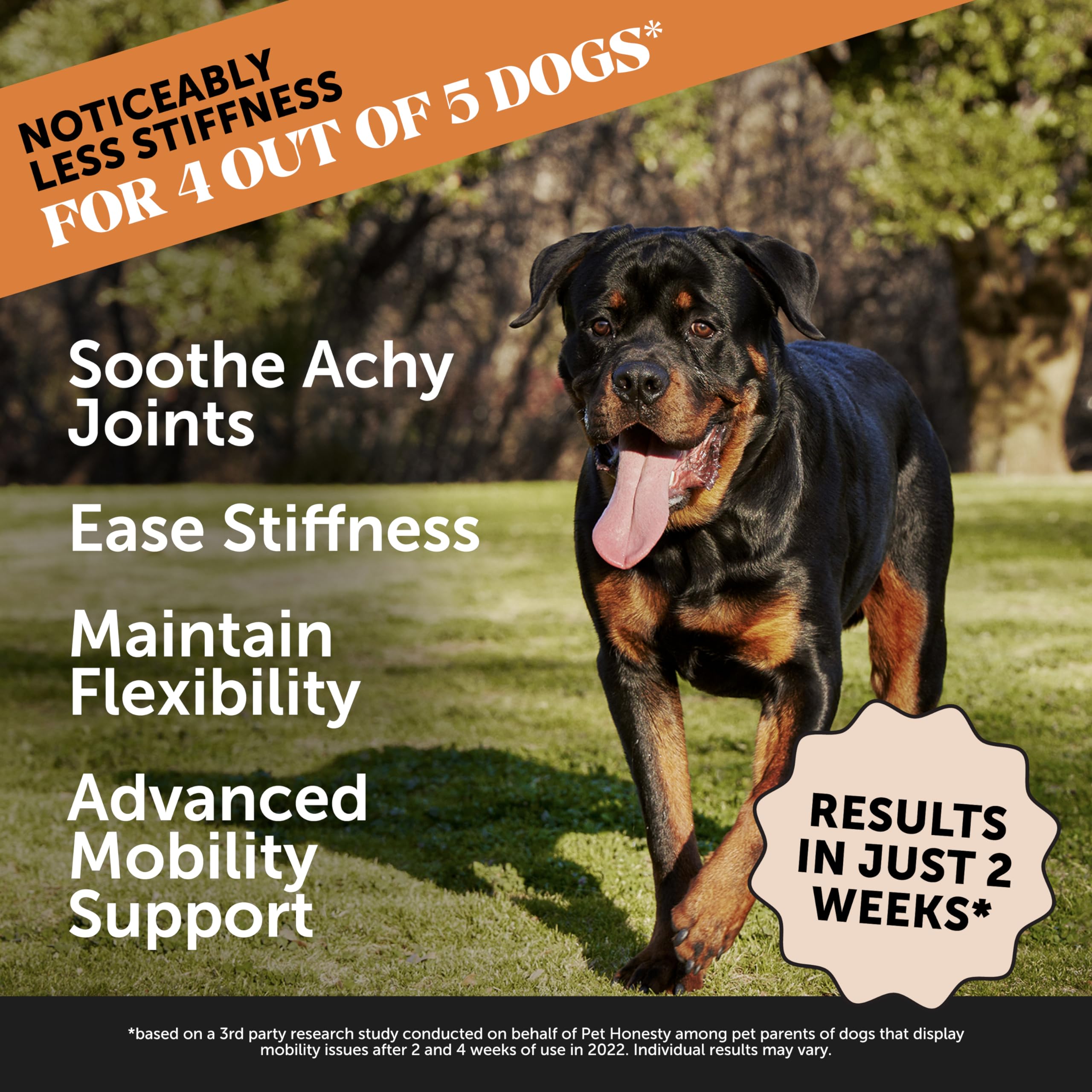 Pet Honesty Hip & Joint Health Max Strength – Dog Joint Support Chews with Glucosamine Chondroitin & Omega-3s – Joint Supplement for Dogs to Support Mobility, Flexibility & Comfort – Bacon (90 ct) Pet Honesty buy supplements canada