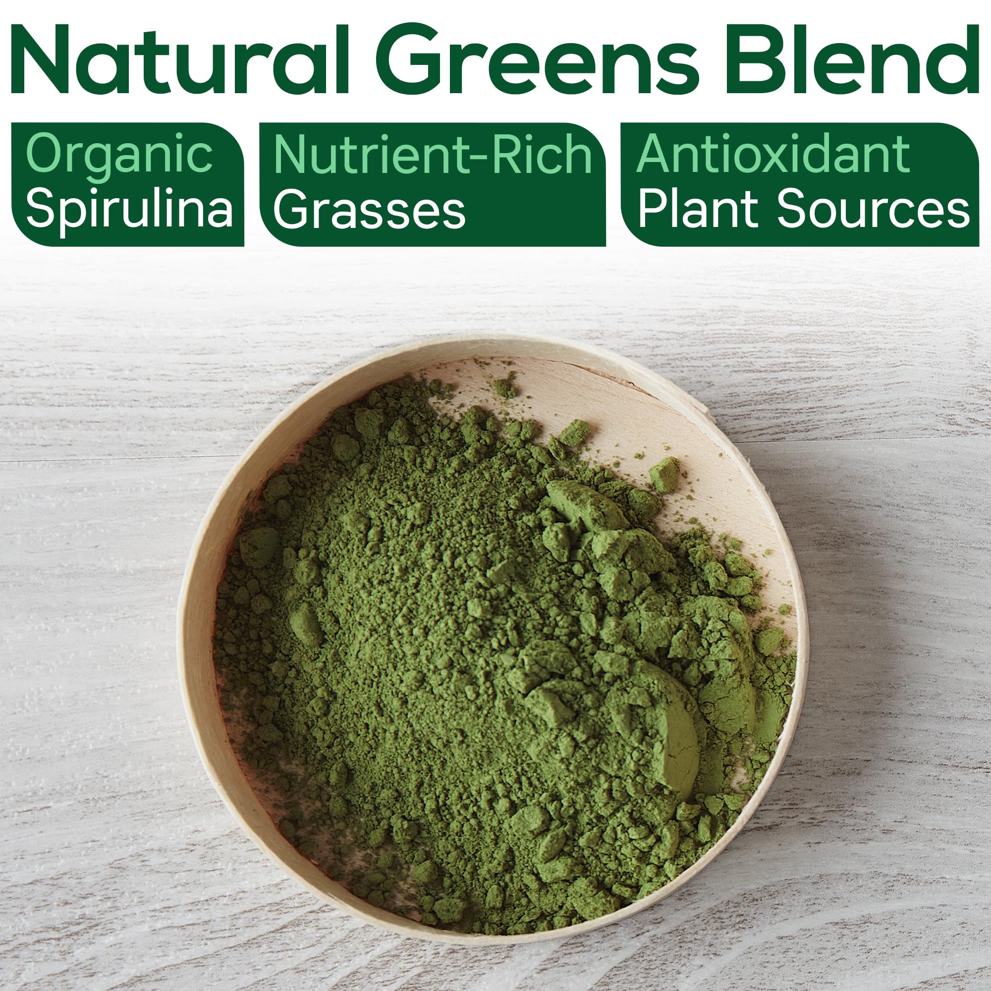 Boost UltraGreens Super Greens Powder - Organic Spirulina, Grasses & Antioxidants | Premium Superfood for Daily Energy | Detox & Whole-Body Wellness - 50 Servings Parker Naturals buy supplements canada