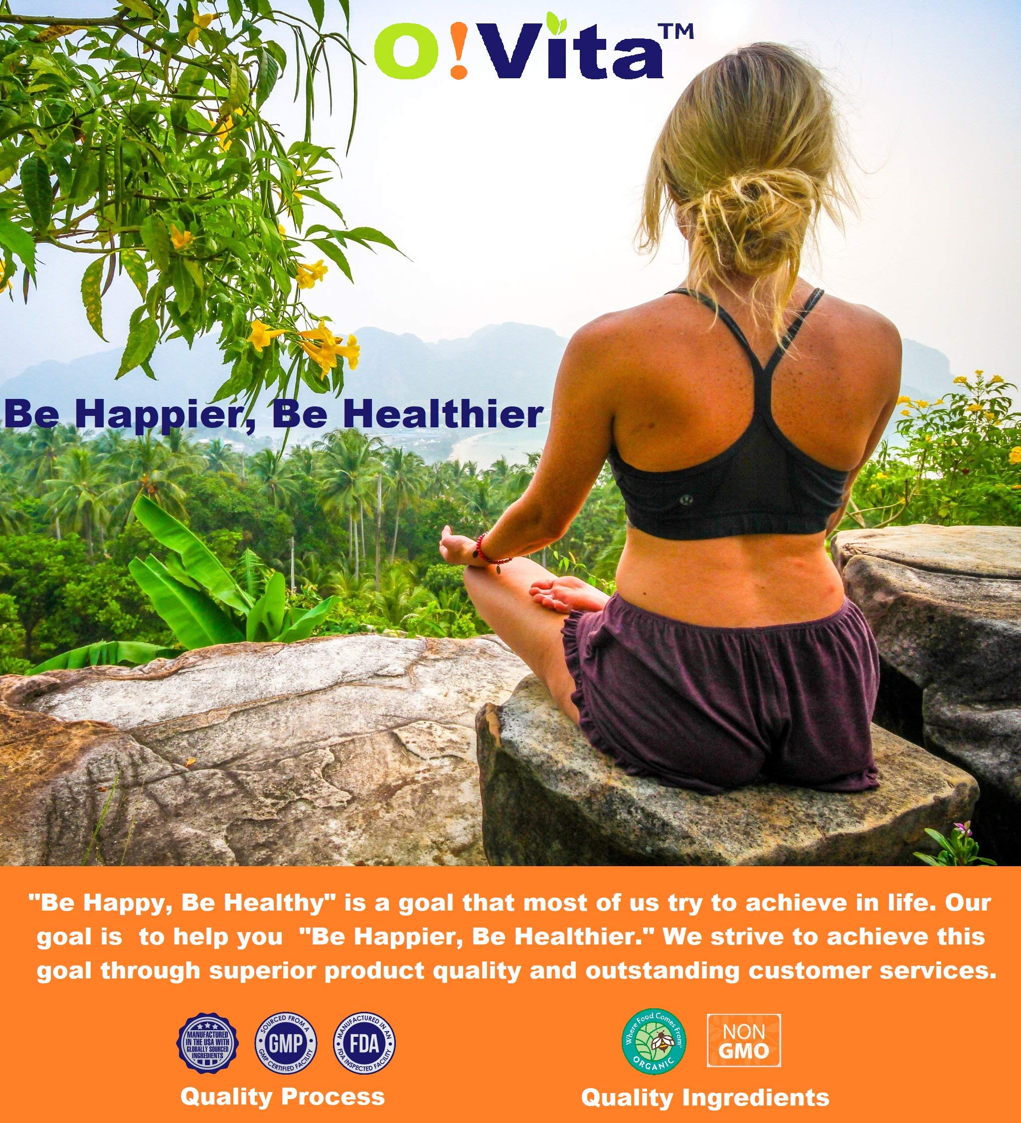O!VITA Liquid Multivitamin Complete, with a Full Spectrum of Vitamins and Minerals, Plus 42 Fruits and Vegetable Proprietary Blend, Easy Absorption (60 Vegan Liquid Filled Capsules) O!VITA buy supplements canada