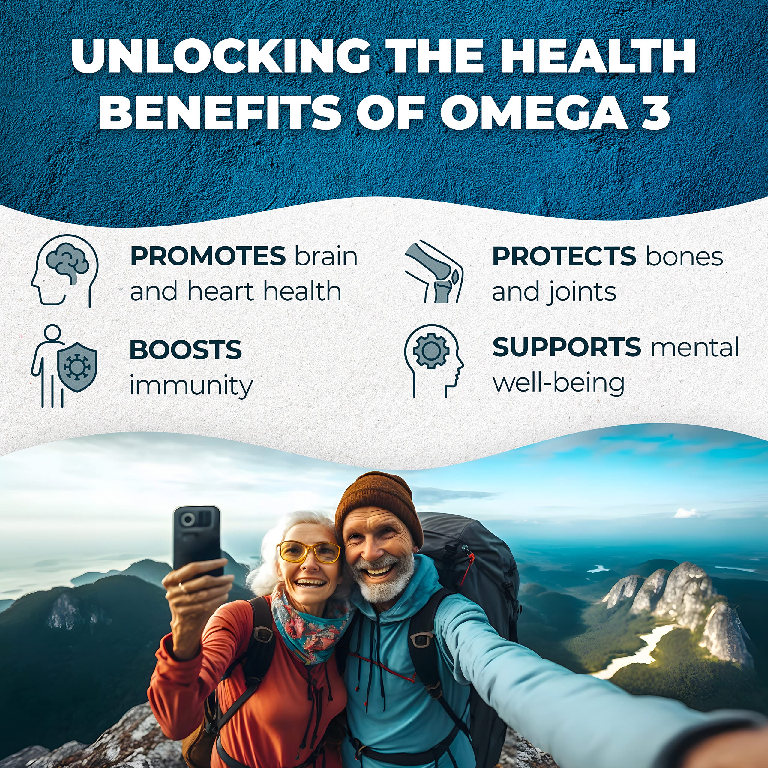 PUREHEALTH RESEARCH Complete Omega 3 Fish Oil Softgels - Omega-3 Fatty Acid Supplements- EPA DHA Supplement - Non-GMO- 90 Soft Gels PUREHEALTH RESEARCH buy supplements canada