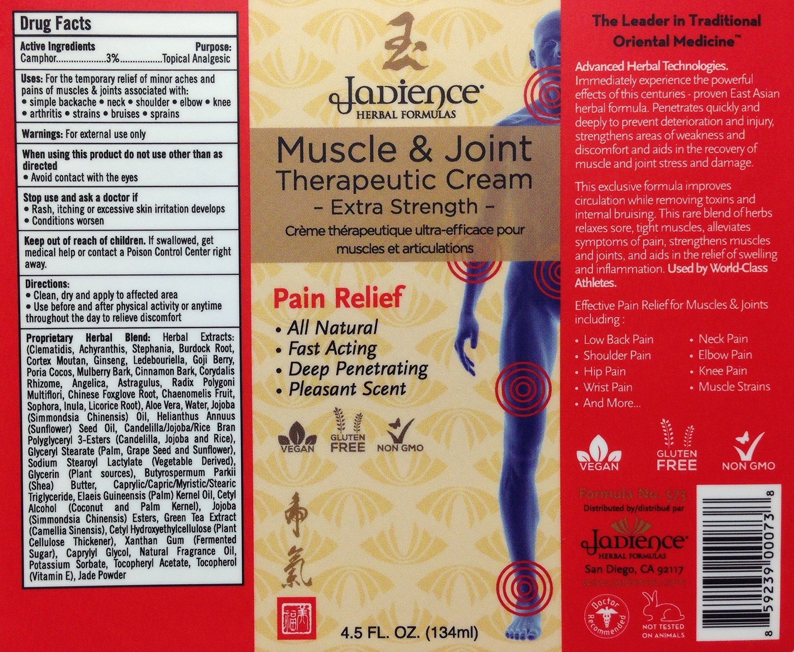 Jadience Severe Pain Relief Kit: Penetrates Deep for Muscle Pull Recovery, Joint Support & Sciatic Nerve| Dit Da Jow Topical Analgesic for Back, Neck, Shoulders, Hips, Knees, Ankles, Elbows & Wrists JADIENCE buy supplements canada