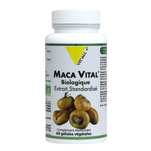 Maca Vital Bio 500 mg 60 gélules VIT'ALL+ Maca Vital buy supplements canada