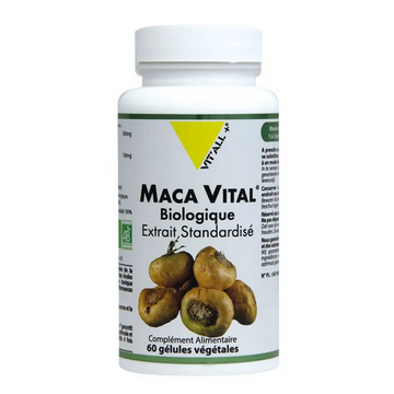 Maca Vital Bio 500 mg 60 gélules VIT'ALL+ Maca Vital buy supplements canada