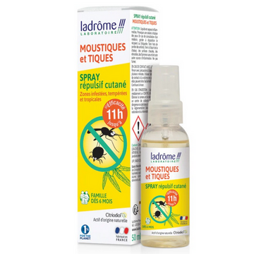2 in 1 repellent spray: mosquitoes and ticks LADROME LADROME buy supplements canada