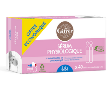 Physiological serum for nasal and ophthalmic washing - 40 single doses - GIFRER GIFRER buy supplements canada