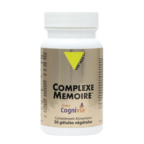 Complexe Mémoire 30 gélules VIT'ALL+ VIT'ALL+ buy supplements canada