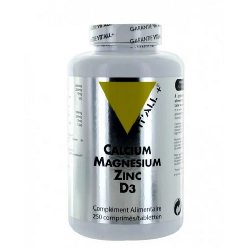 Calcium Magnesium Zinc D3 250 comprimés VIT'ALL+ VIT'ALL+ buy supplements canada