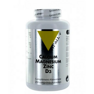 Calcium Magnesium Zinc D3 250 comprimés VIT'ALL+ VIT'ALL+ buy supplements canada