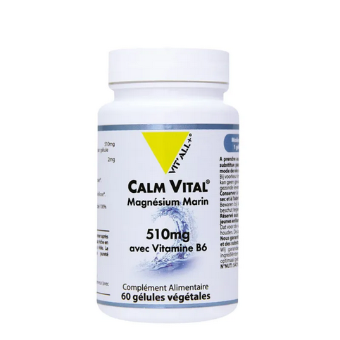 Calm Vital Magnésium marin 510 mg 60 gélules VIT'ALL+ VIT'ALL+ buy supplements canada