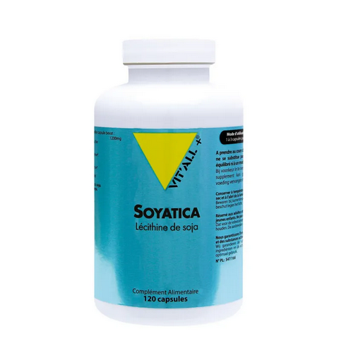 Soyatica Lecithine 1200mg 120 capsules VIT'ALL+ VIT'ALL+ buy supplements canada