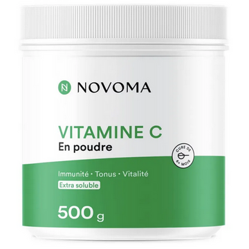 Vitamine C en poudre Pot 500 g NOVOMA NOVOMA buy supplements canada