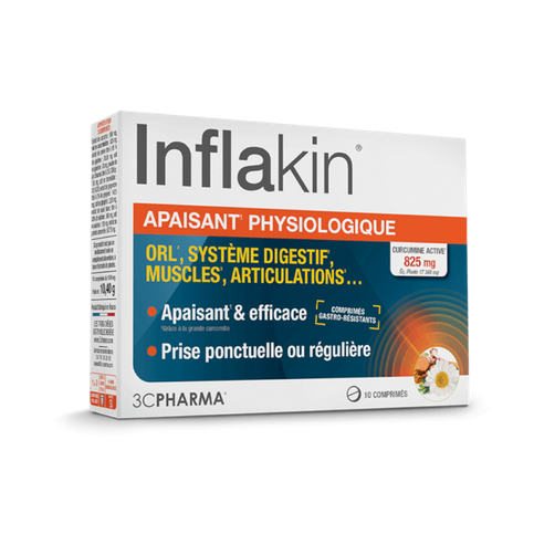 Inflakin soothing physiological - 30 tablets - 3C PHARMA 3C PHARMA buy supplements canada