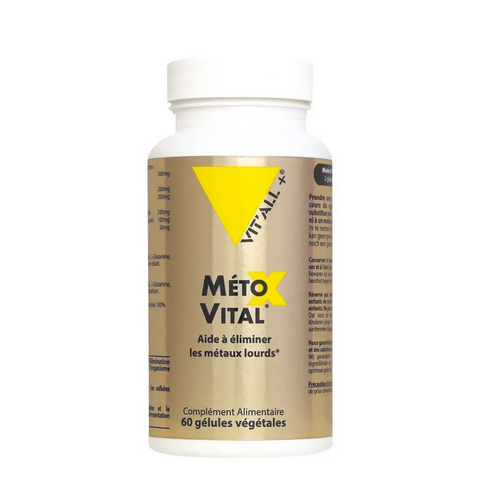 Métox Vital (Métaux lourds) 60 gélules végétales VIT'ALL+ VIT'ALL+ buy supplements canada