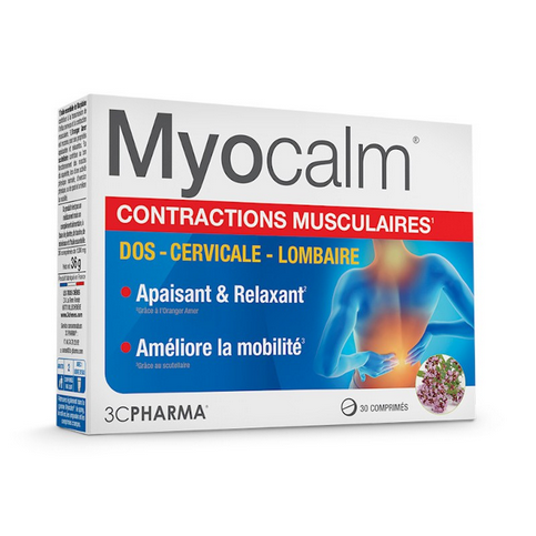 Myocalm : muscles contractions 3C PHARMA 3C PHARMA buy supplements canada