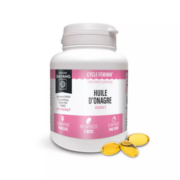 Evening primrose oil - woman comfort from puberty - 180 capsules - DAYANG DAYANG buy supplements canada