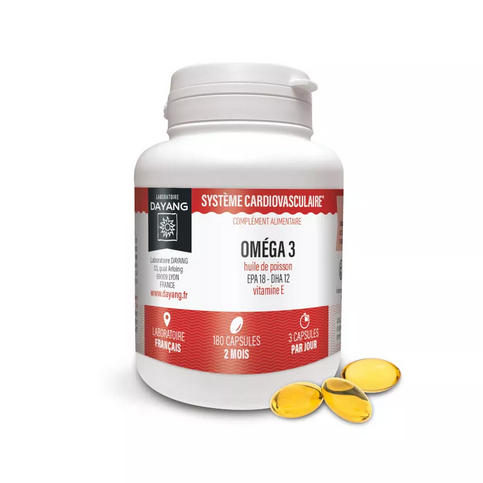 Omega 3 - EPA 18 - DHA 12 - heart function - DAYANG DAYANG buy supplements canada