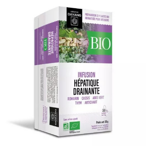 Hepatic - draining organic infusion in sachets DAYANG DAYANG buy supplements canada