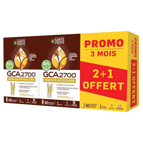 GCA 2700 joint mobility - 180 tablets - SANTE VERTE SANTE VERTE buy supplements canada