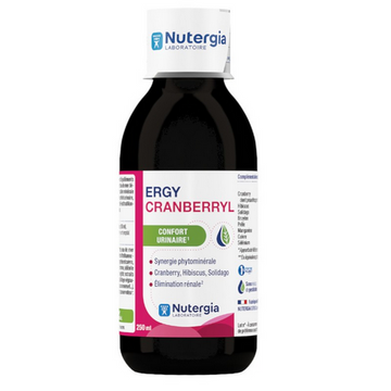 ERGYCRANBERRYL urinary discomfort Laboratoire NUTERGIA Nutergia buy supplements canada