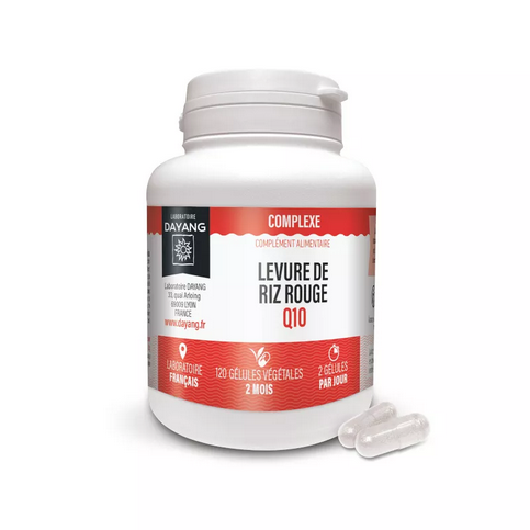 Red yeast rice + Q10 DAYANG - 120 capsules DAYANG buy supplements canada