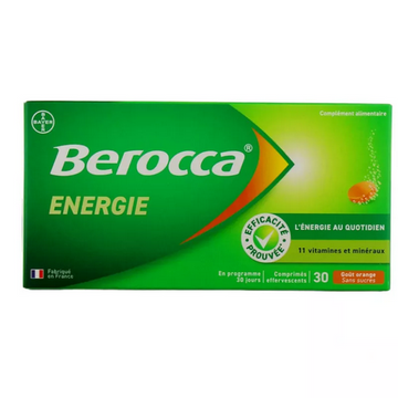 Berocca Ernergy 30 effervescents tablets TrustMedUSA buy supplements canada