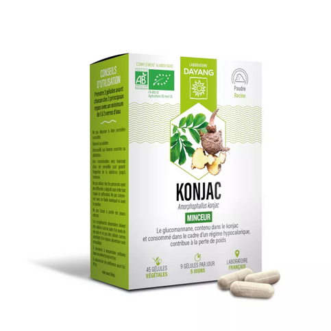 Organic Konjac 45 capsules - DAYANG DAYANG buy supplements canada