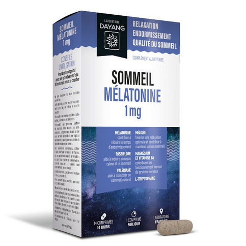 Sleep melatonin 1 mg 14 tablets - DAYANG DAYANG buy supplements canada