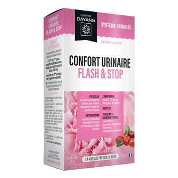 Urinary comfort flash & stop 15 capsules - DAYANG DAYANG buy supplements canada